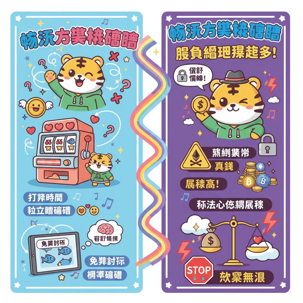 暢玩老虎機遊戲：休閒遊戲與線上博弈的避雷指南