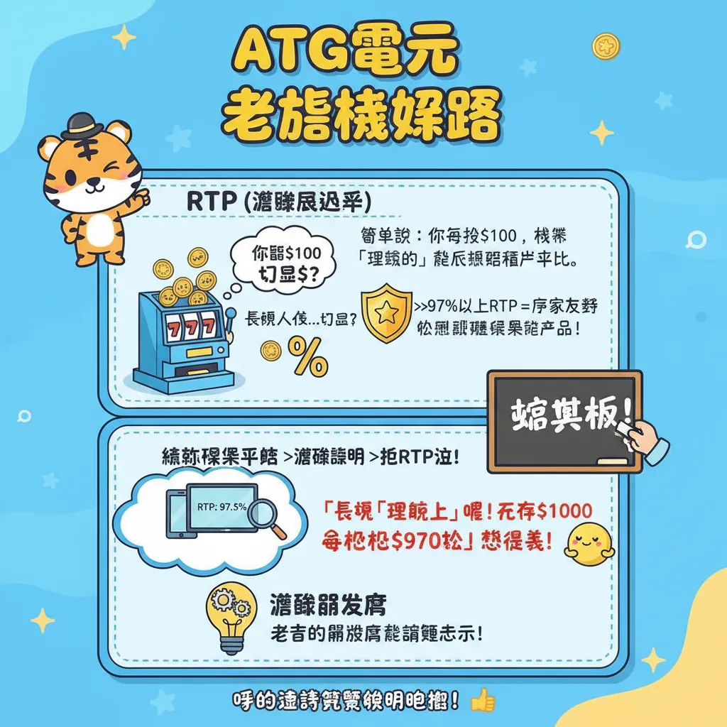 解析ATG電子老虎機的RTP遊戲返回率與中獎倍率