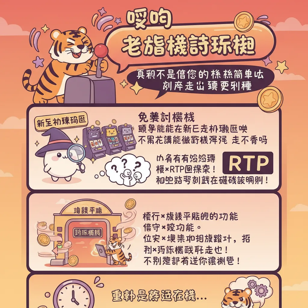 老虎機試玩：掌握免費試玩技巧與RTP回報率分析