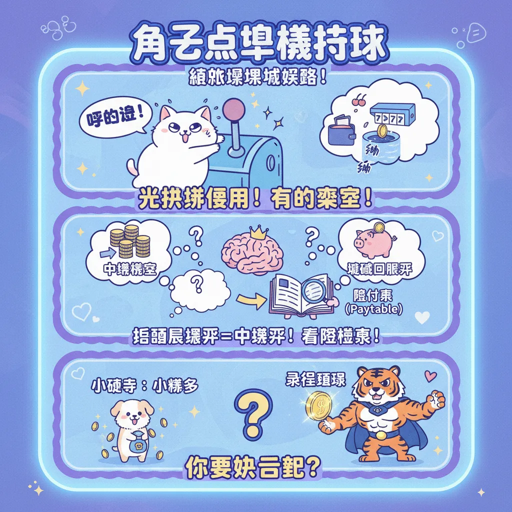 掌握角子老虎機技巧：提升玩家回報率的實戰攻略