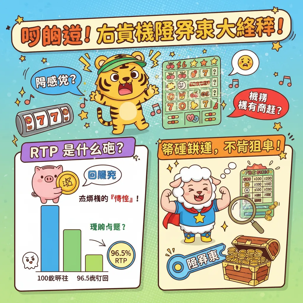 解讀老虎機賠率表：掌握RTP與中獎機率的獲勝關鍵