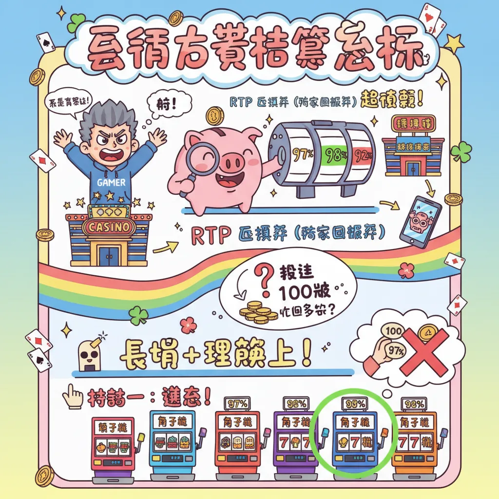 掌握老虎機玩法與RTP返還率的致勝技巧