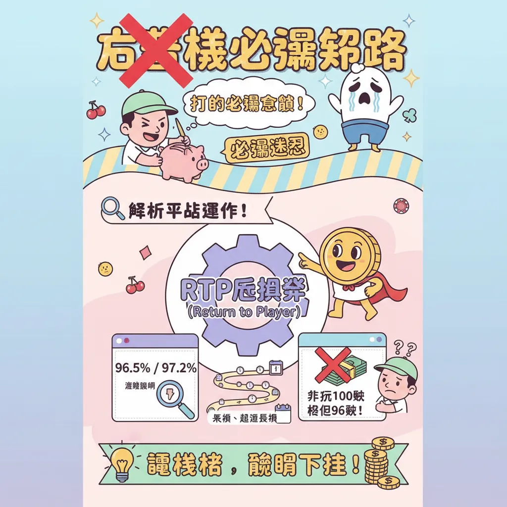 掌握老虎機必贏攻略：解析RTP返還率與爆分週期下注技巧