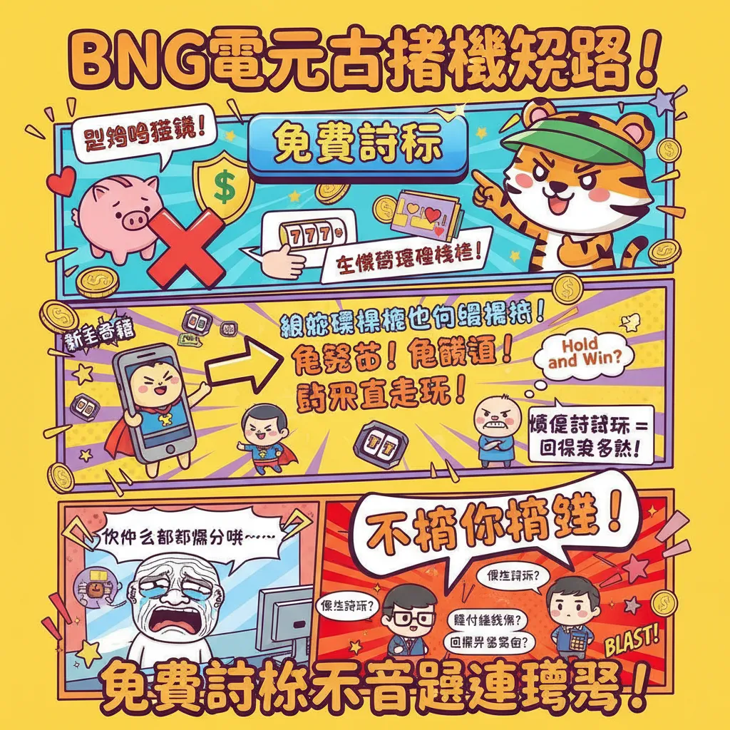 掌握bng電子老虎機：從免費試玩到Hold and Win爆分技巧