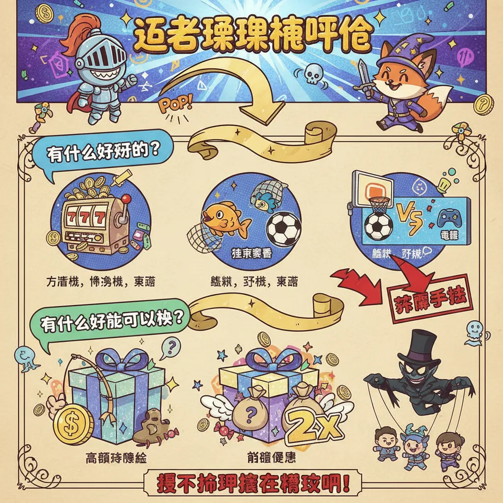 熱門遊戲與優惠大公開