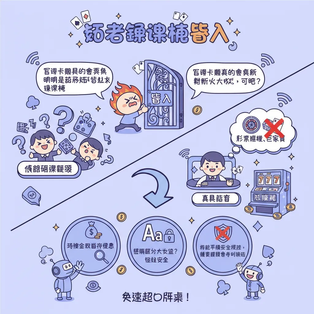 登入卡關？解法看這