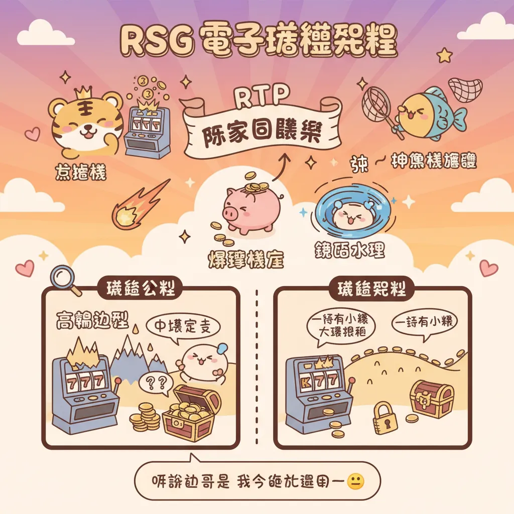 RSG電子遊戲規則解析：提升RTP回饋率的必勝策略