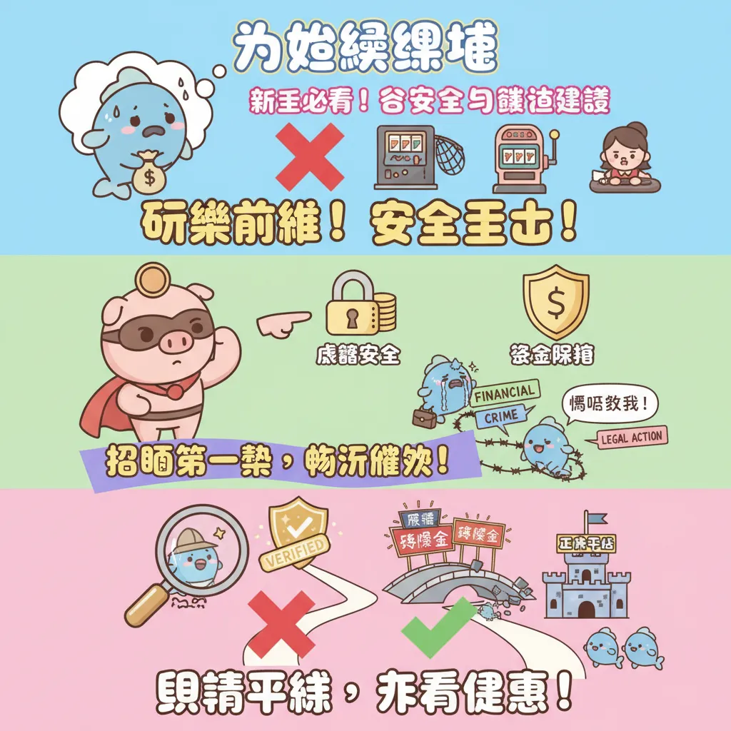 新手必看資金安全與儲值建議