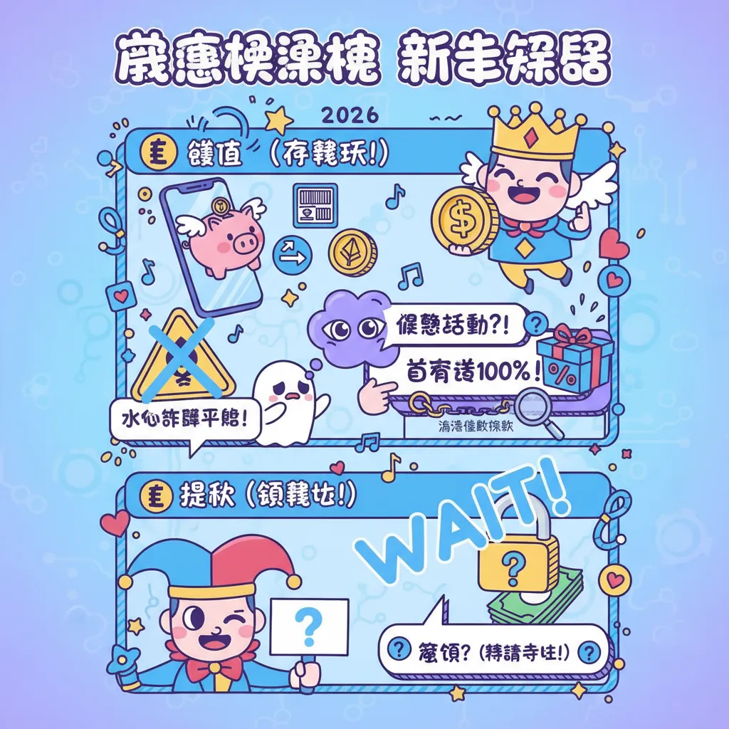 新手儲值與出金教學